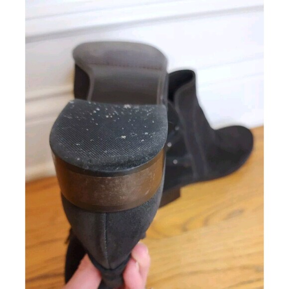 Mint La Candienne Waterproof Sharon Suede Booties Ankle Boots Espresso Brown 7 - Picture 12 of 14